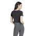 T-shirt adidas Femme Essentials 3 Bands Baby Noir