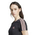 T-shirt adidas Femme Essentials 3 Bands Baby Noir