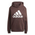 Sweat adidas Femme Big Logo Boyfriend Marron