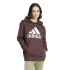 Sweat adidas Femme Big Logo Boyfriend Marron