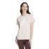 T-shirt adidas Femme Grand logo rose