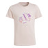 T-shirt Fitness adidas Fille par Training Graphic Pink