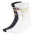 Chaussettes adidas Enfant 3Stripes Cushioned Sportswear Crew 3 Pair Blanc/Noir