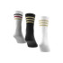 Chaussettes adidas Enfant 3Stripes Cushioned Sportswear Crew 3 Pair Blanc/Noir