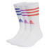 Chaussettes adidas Enfant 3Stripes Cushioned Sportswear Crew 3 Pair Blanc