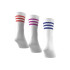 Chaussettes adidas Enfant 3Stripes Cushioned Sportswear Crew 3 Pair Blanc