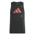 T-shirt Fitness adidas Homme All Gym Category Graphic Tank Noir
