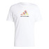 T-shirt Football adidas Homme de Football Germany Fan Graphic Blanc