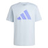 T-shirt adidas Homme Power 3 Graphic Blue