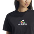 T-shirt adidas Femme House Of Tiro Nations Graphic Noir
