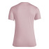 T-shirt adidas Femme Essentials Slim Logo Rose