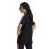 T-shirt adidas Fille Essentials 3-Stripes Cotton Loose Fit Boyfriend Noir