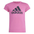 T-shirt adidas Fille Essentials Big Logo Cotton Pink
