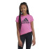 T-shirt adidas Fille Essentials Big Logo Cotton Pink