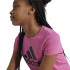 T-shirt adidas Fille Essentials Big Logo Cotton Pink