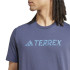 T-shirt Montagne adidas Homme by Terrex Classic Logo Blue