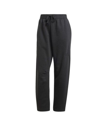Pantalons adidas Femme All Szn Fleece Barrel Leg Noir