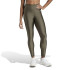 Collants Fitness adidas Femme by Optime Essentials Shine Olive Green