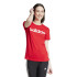 T-shirt adidas Femme Essentials Slim Logo Rouge