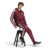 Pantalon adidas Homme Essentials Fleece Tapered Cuff 3-Stripes Rouge
