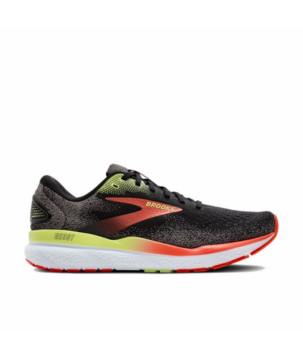 Chaussures Running Brooks de Ghost 16 Noir/Rouge Homme