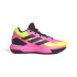 Chaussures Basket-ball adidas Enfant by Cross Em Up Select Mid Trainers Pink