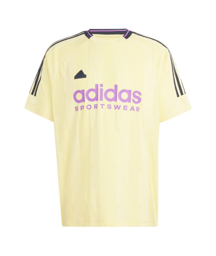 T-shirt adidas Homme House Of Tiro Jacquard Jaune
