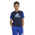 T-shirt adidas Enfant Essentials Big Logo Colorblock Cotton Blue