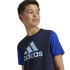 T-shirt adidas Enfant Essentials Big Logo Colorblock Cotton Blue