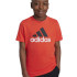 T-shirt adidas Enfant Essentials 2 Coloured Big Logo Cotton Rouge