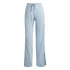 Pantalon adidas French Terry Femme All Szn 3-Stripes Straight Leg Blue