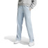 Pantalon adidas French Terry Femme All Szn 3-Stripes Straight Leg Blue