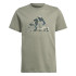 T-shirt adidas Enfant Camo Graphic Grey