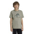 T-shirt adidas Enfant Camo Graphic Grey