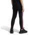 Collants adidas Fille Essentials 3-Stripes Coton Noir