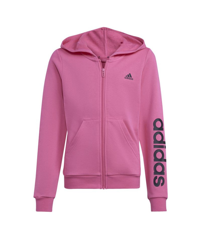 Veste adidas Fille Essentials Logo linéaire en...