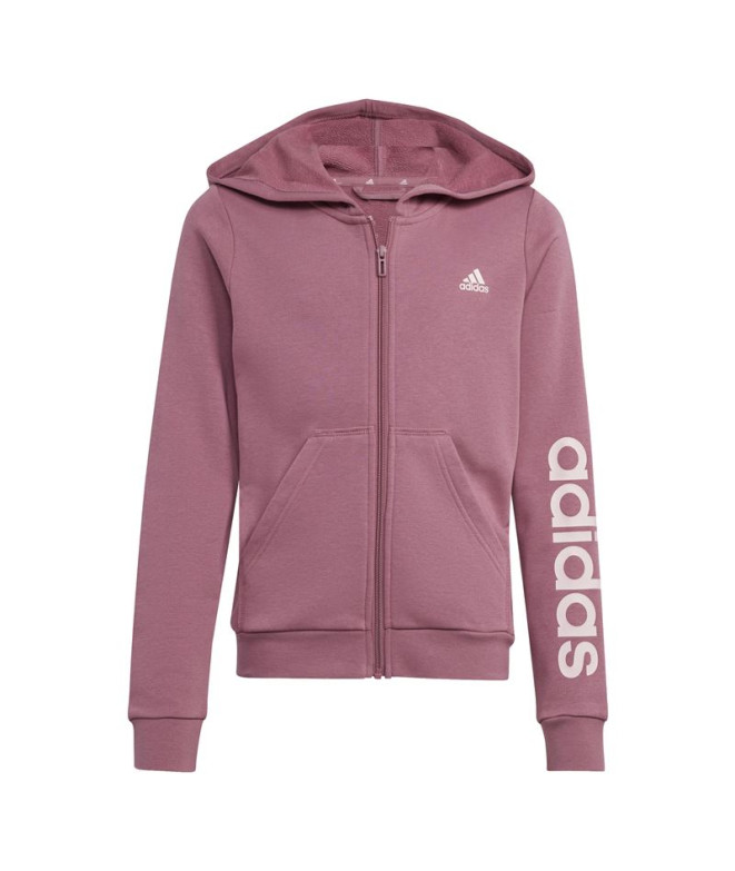 Veste adidas Fille Essentials Logo linéaire en...