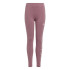 Collants adidas Fille Essentials Logo linéaire en coton rose
