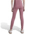 Collants adidas Fille Essentials Logo linéaire en coton rose