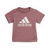 Ensemble adidas Enfant Essentials Coton biologique Logo et rose