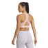 Brassiere de sport Fitness adidas Femme par Powerreact Training Pink