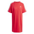 Robe adidas Femme Essentials 3 Band Single Boyfriend Rouge