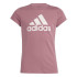 T-shirt adidas Fille Essentials Big Logo Cotton Pink