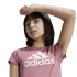 T-shirt adidas Fille Essentials Big Logo Cotton Pink