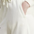 Pantalons adidas French Terry Femme Signature Graphic Embroidery Straight White