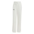 Pantalons adidas French Terry Femme Signature Graphic Embroidery Straight White