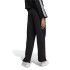 Pantalons adidas French Terry Femme Signature Graphic Embroidery Straight Noir