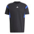 T-shirt adidas Homme Colorblock Noir/Blanc