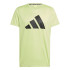 T-shirt Running adidas Homme de Run It Yellow
