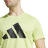 T-shirt Running adidas Homme de Run It Yellow